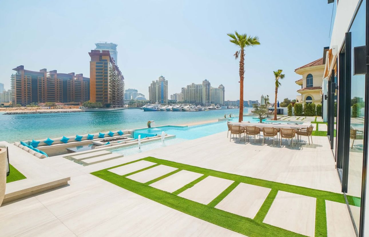 Landscaping project image showcasing garden design in UAE